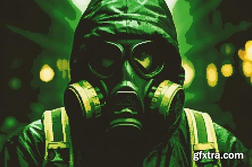 Colorful Pixels Photo Effect 5HQ9VQ8 Colorful Pixels Photo Effect 5HQ9VQ8