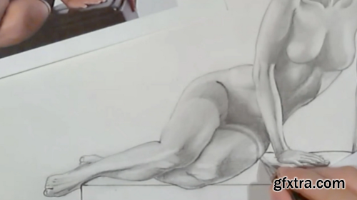 Figure Drawing for Beginners - Sketching & Shading a Full Figure