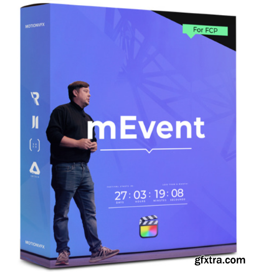 MotionVFX - mEvent &mdash; Event Graphic Layout Toolbox for Final Cut Pro