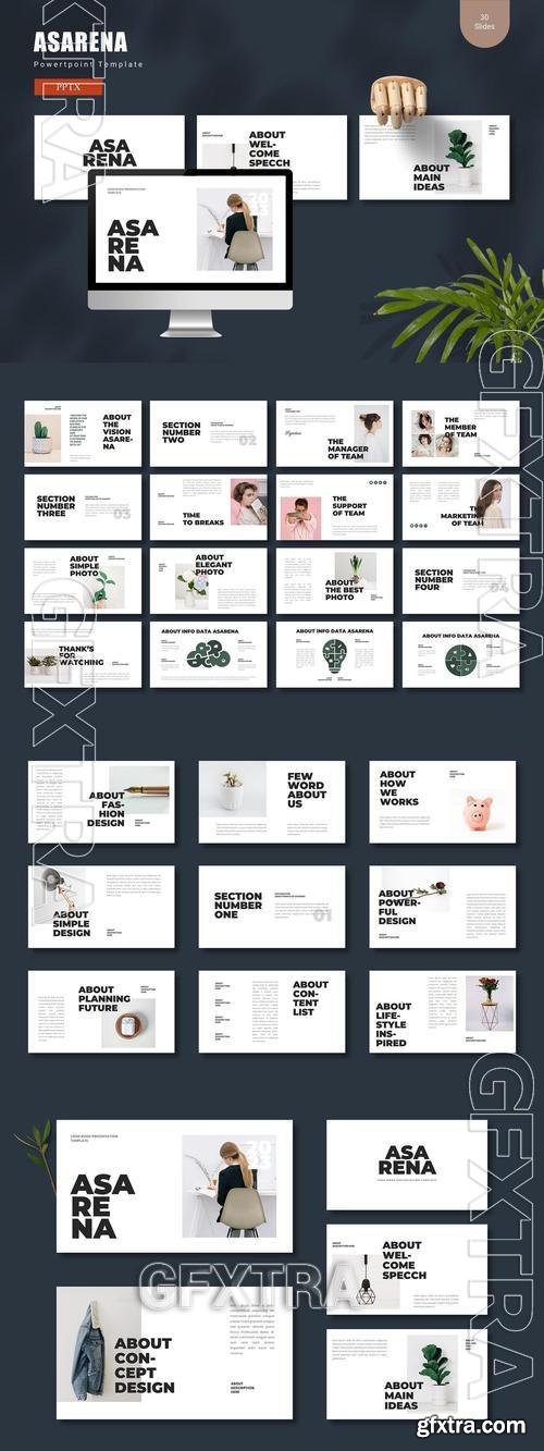 Asarena - Powerpoint Template JTZD4QS Asarena - Powerpoint Template JTZD4QS