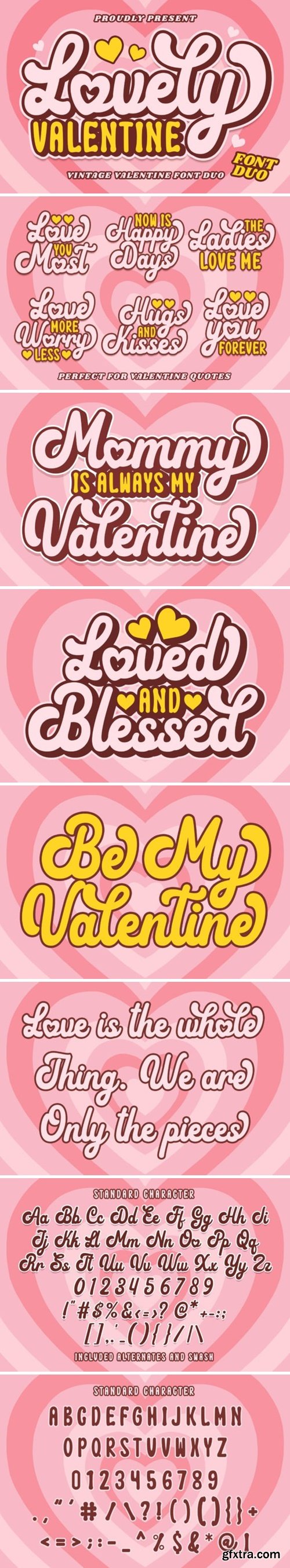 Lovely Valentine Font