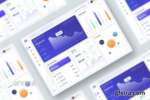 Finance Dashboard UI Design GEE7Y2J