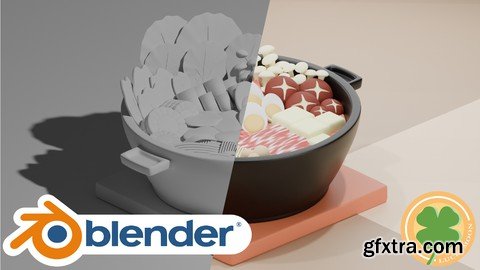 Blender : Create A Shabu Model