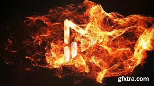 Videohive Fire Logo Reveal 50303505