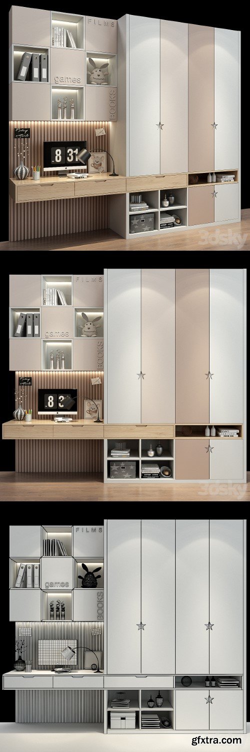 Furniture for a children 0415