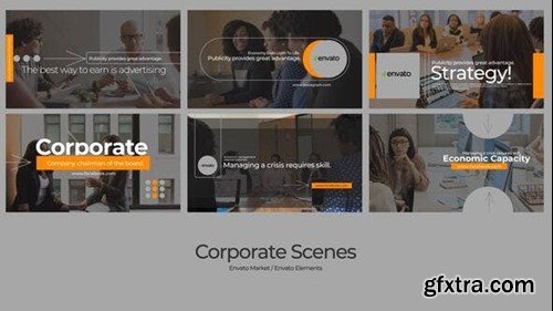 Videohive Corporate Typographic Scenes 50661899