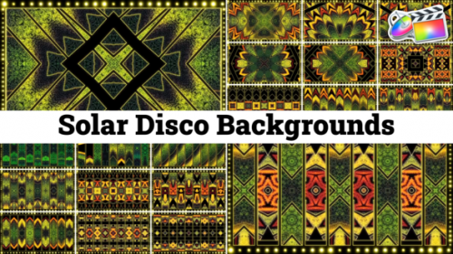 Solar Disco Backgrounds for FCPX - 50428754