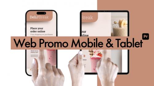 Web Promo Mobile & Tablet for Premiere Pro - 50447326