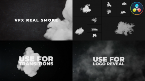 VFX Real Smoke for DaVinci Resolve - 50500558