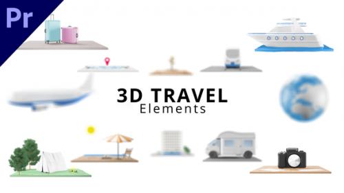 3D Travel Elements - 50516960