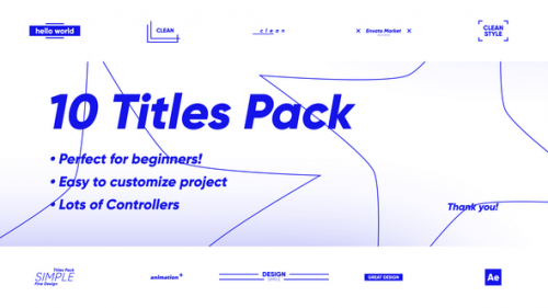 10 Classic Titles Pack | Premiere Pro - 50518028