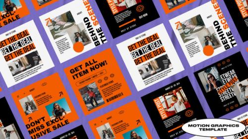 Destine Modern Social Media Posts | Mogrt - 50521137