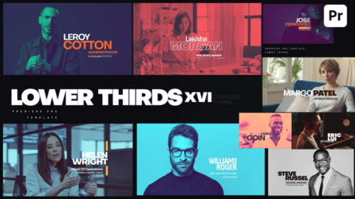 Lower Thirds XVI - 50522836