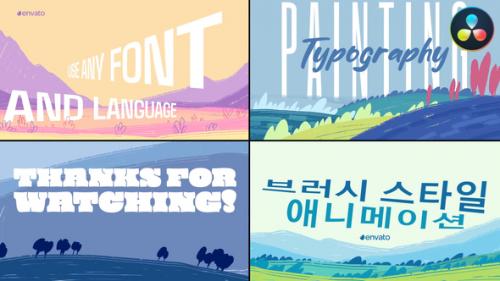 Painting Typography | DaVinci Resolve - 50524237