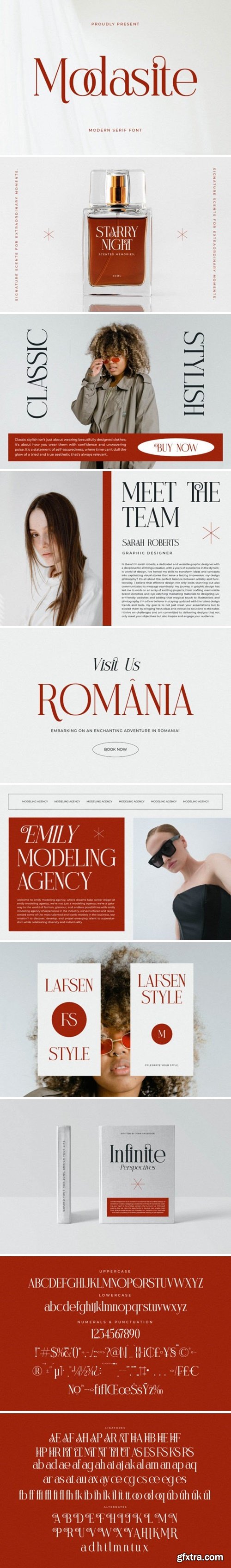 Modasite Font
