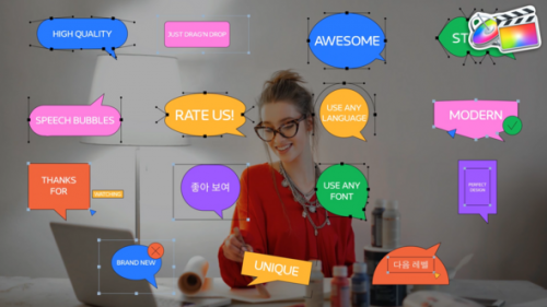 Speech Bubbles for FCPX - 50527543