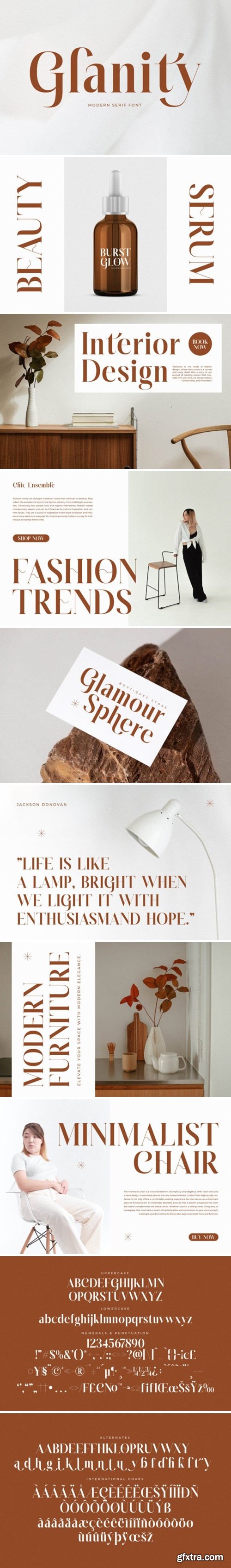 Glanity Font