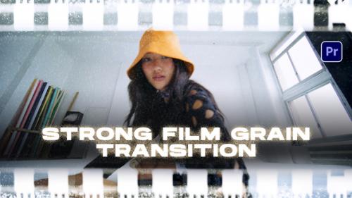 Strong Film Grain Transitions | Premiere Pro - 50533019