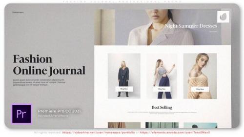 Fashion Journal Professional Promo - 50533115