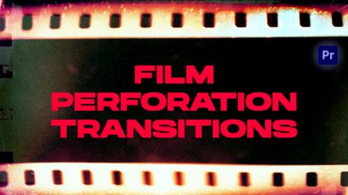 Film Perforation Transitions | Premiere Pro - 50537508