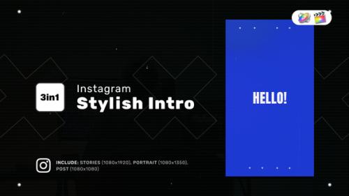 Instagram Stylish Intro for Apple Motion and FCPX - 50602265