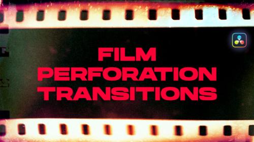 Film Perforation Transitions | DaVinci Resolve - 50631452