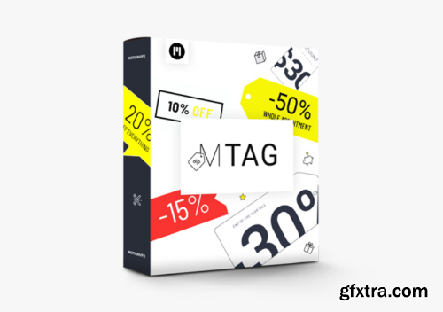 MotionVFX - mTag &mdash;Sale Tags for Final Cut Pro