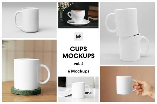 Cup Mockups Packaging - Mockups vol.4