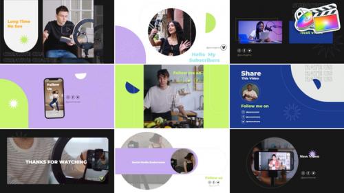 Youtube Creative Endscreens for FCPX - 50640141