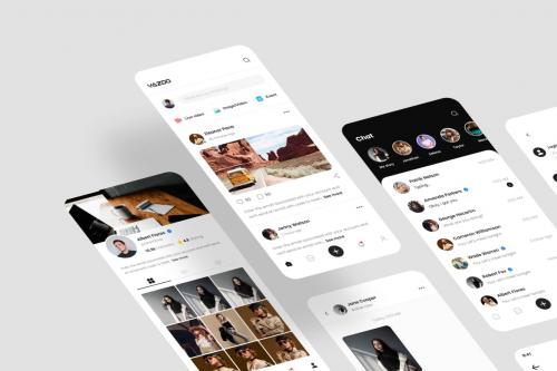 YAZDO - Social Media App UI Kit