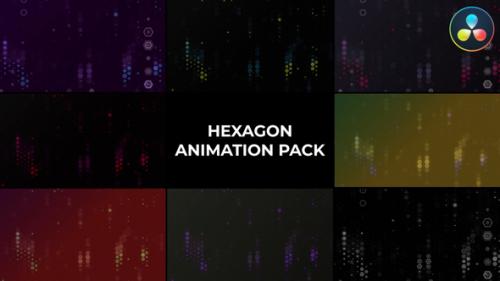 Hexagon Animation Pack for DaVinci Resolve - 50484070