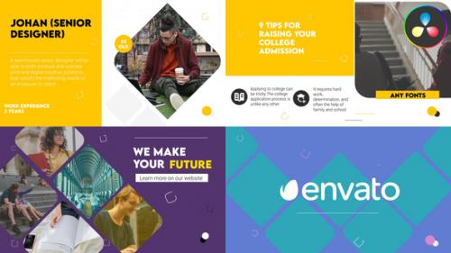 Education Slideshow for DaVinci Resolve - 50501125