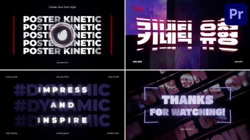 Kinetic Typography for Premiere Pro - 50509872