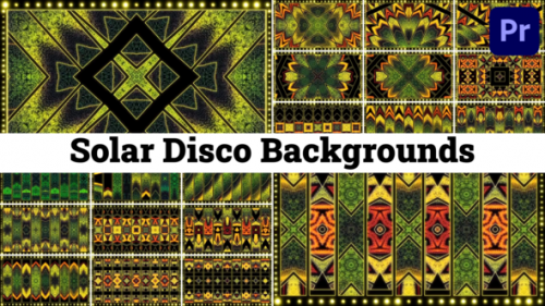 Solar Disco Backgrounds for Premiere Pro - 50510402