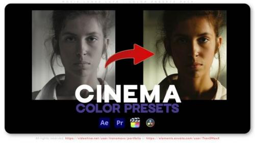 Cinematic Look Color LUTs - 50533867