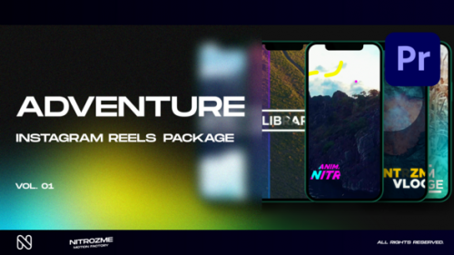 Adventure Instagram Reels Vol. 01 for Premiere Pro - 50534033