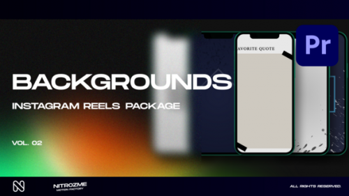 Backgrounds Instagram Reels Vol. 02 for Premiere Pro - 50534083