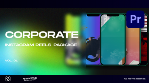 Corporate Instagram Reels Vol. 01 for Premiere Pro - 50534161