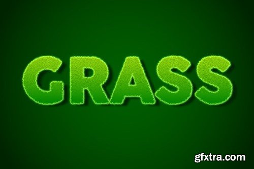 Grass Text Effect VJZCK4E