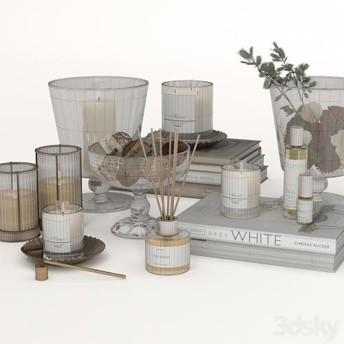 Decorative set 29 - coffee table decor set