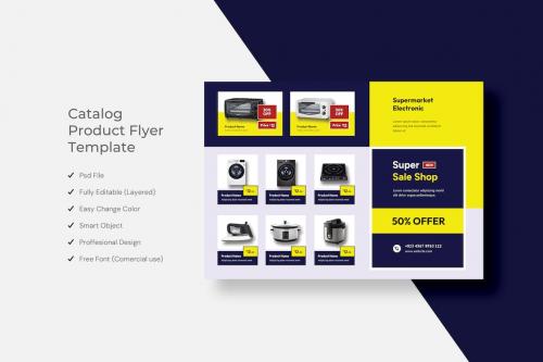 Product Flyer Template Design Product Flyer Template Design