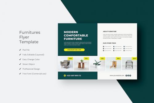 Furniture Flyer Template Design Furniture Flyer Template Design