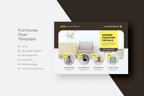 Furniture Flyer Template Design Furniture Flyer Template Design