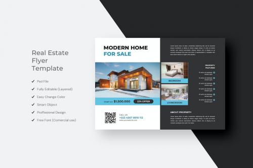 Real Estate Flyer Template Design Real Estate Flyer Template Design