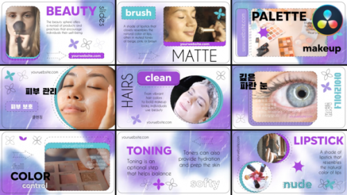 Beauty Slides for DaVinci Resolve - 50669383