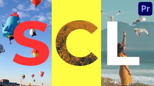 Slideshow Character Letters for Premiere Pro - 50669428