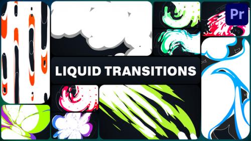 Colorful Liquid Transitions for Premiere Pro - 50689526