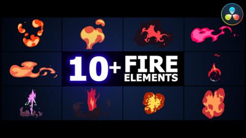Fire Elements | DaVinci Resolve - 50711040