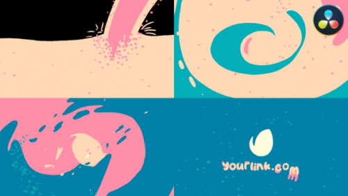 Liquid Logo | DaVinci Resolve - 50711445