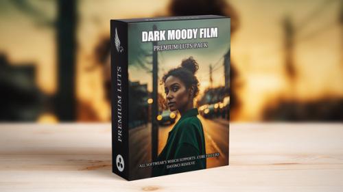Professional Dark and Moody Film Look LUTs - Cinematic Color Grading Presets - 50725756
